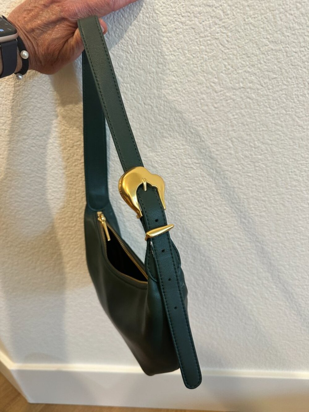 Cuyana Green Purse - Picture 4 of 6